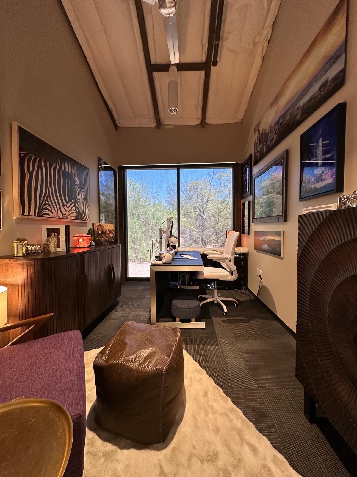 Inside the SLG Masterworks private showroom in North Scottsdale, hung with fine art photography by Sarah L Glabman